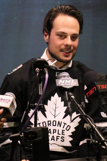 Auston Matthews (F), Toronto Maple Leafs- Photo by Jack Lima