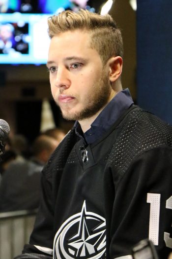 Cam Atkinson (F), Columbus Blue Jackets- Photo by Jack Lima