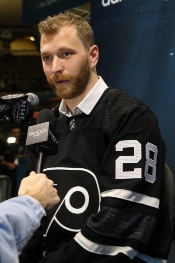 Claude Giroux (F), Philadelphia Flyers- Photo by Jack Lima