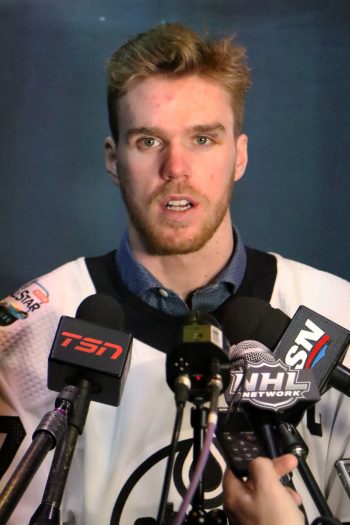 Connor McDavid (F), Edmonton Oilers- Photo by Jack Lima