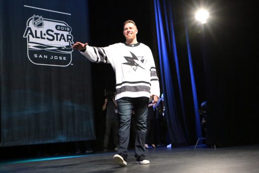 Joe Pavelski (F), San Jose Sharks- Photo by Jack Lima