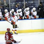 Kirkland celebrates after first Heat goal of the season.