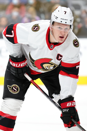 Senators Captain Brady Tkachuk