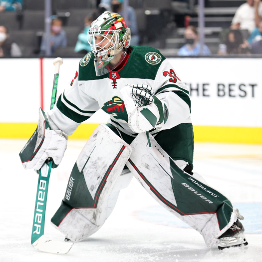 Wild goalie, Cam Talbot - Photo by Jack Lima