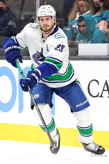 Canucks defenseman Oliver Ekman-Larsson
