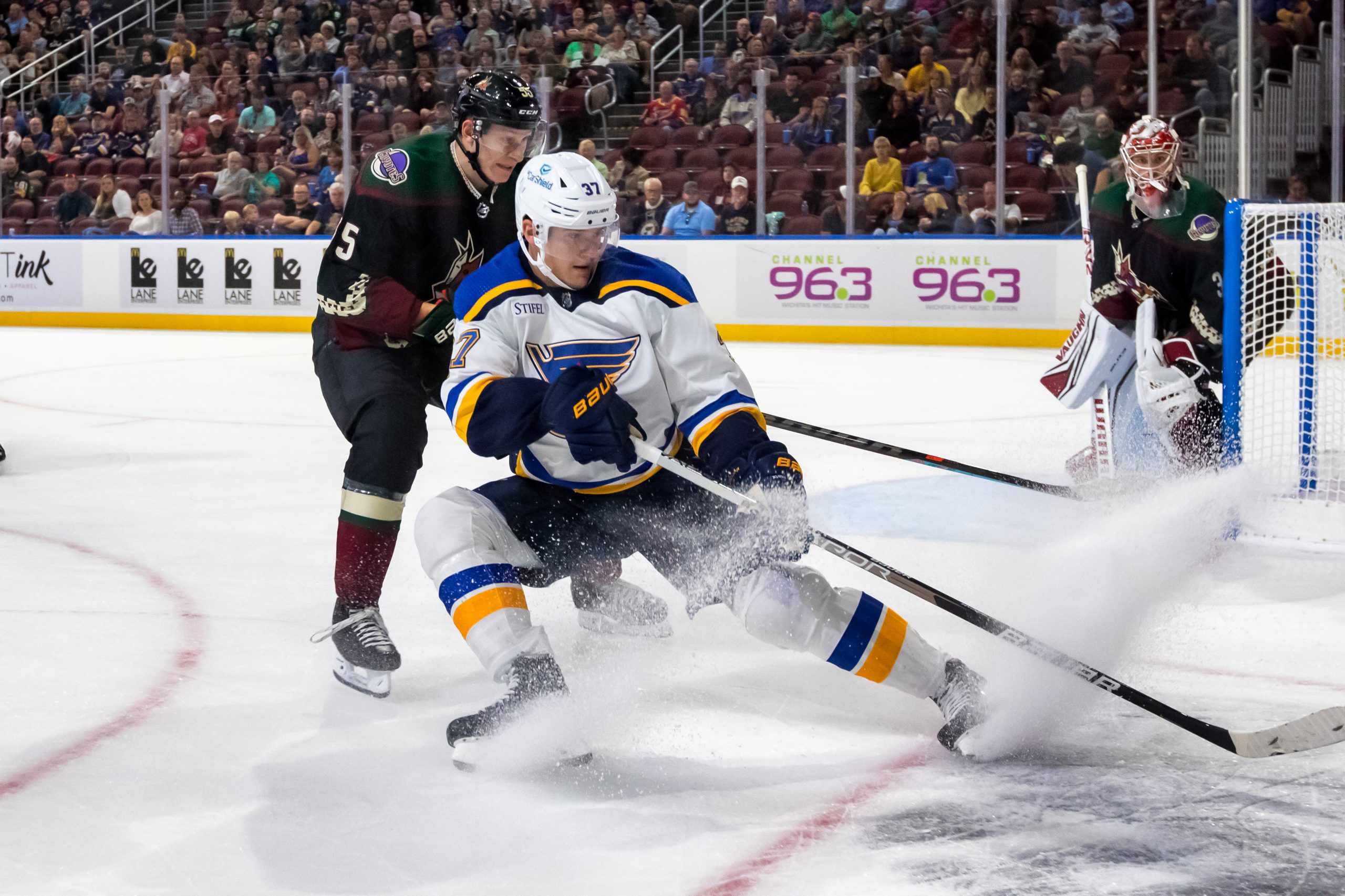 PHN's Best Shots of the Game: Blues pick up pre-season win in Wichita