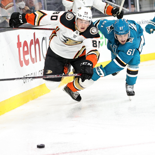 Ben King (80) draws a tripping penalty from Santeri Hatakka (61)