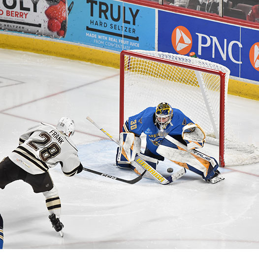 Hershey Bears 2 at Springfield Thunderbirds 5 (1/22/2020) 