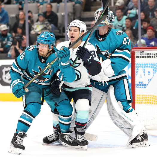 Dunn scores in overtime, Kraken beat Sharks 2-1