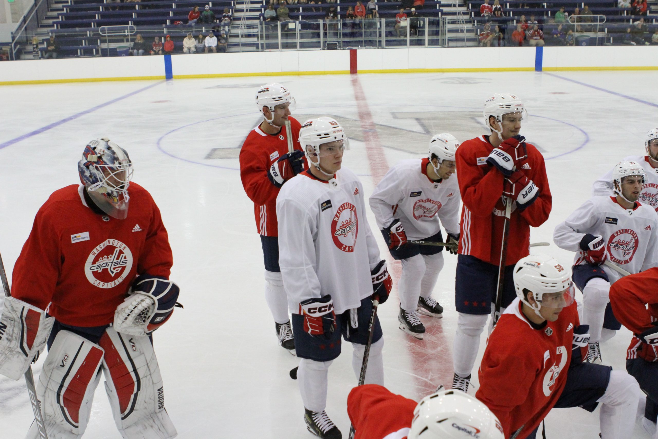 Capitals Rookie Camp at the US Naval Academy in photos