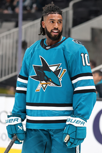 Anthony Duclair made his Sharks debut
