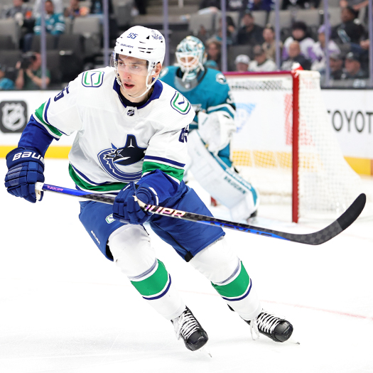 Canucks defenseman Ilya Mikheyev