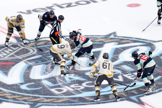 2024 Discover NHL Winter Classic, Opening face-off